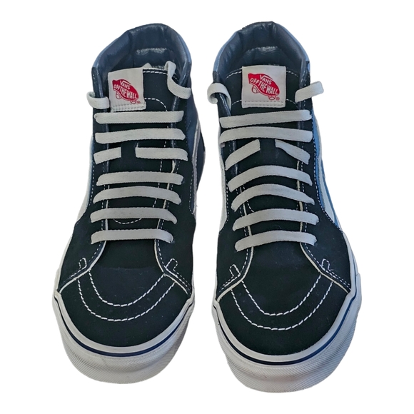 VANS Sk8-Hi UNISEX Casual High-Top Skate Shoes, Signature Waffle Rubber Sole - Picture 2 of 11